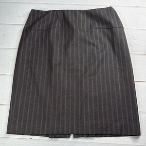Carlisle Charcoal Pin Stripe Pencil Skirt Size 8